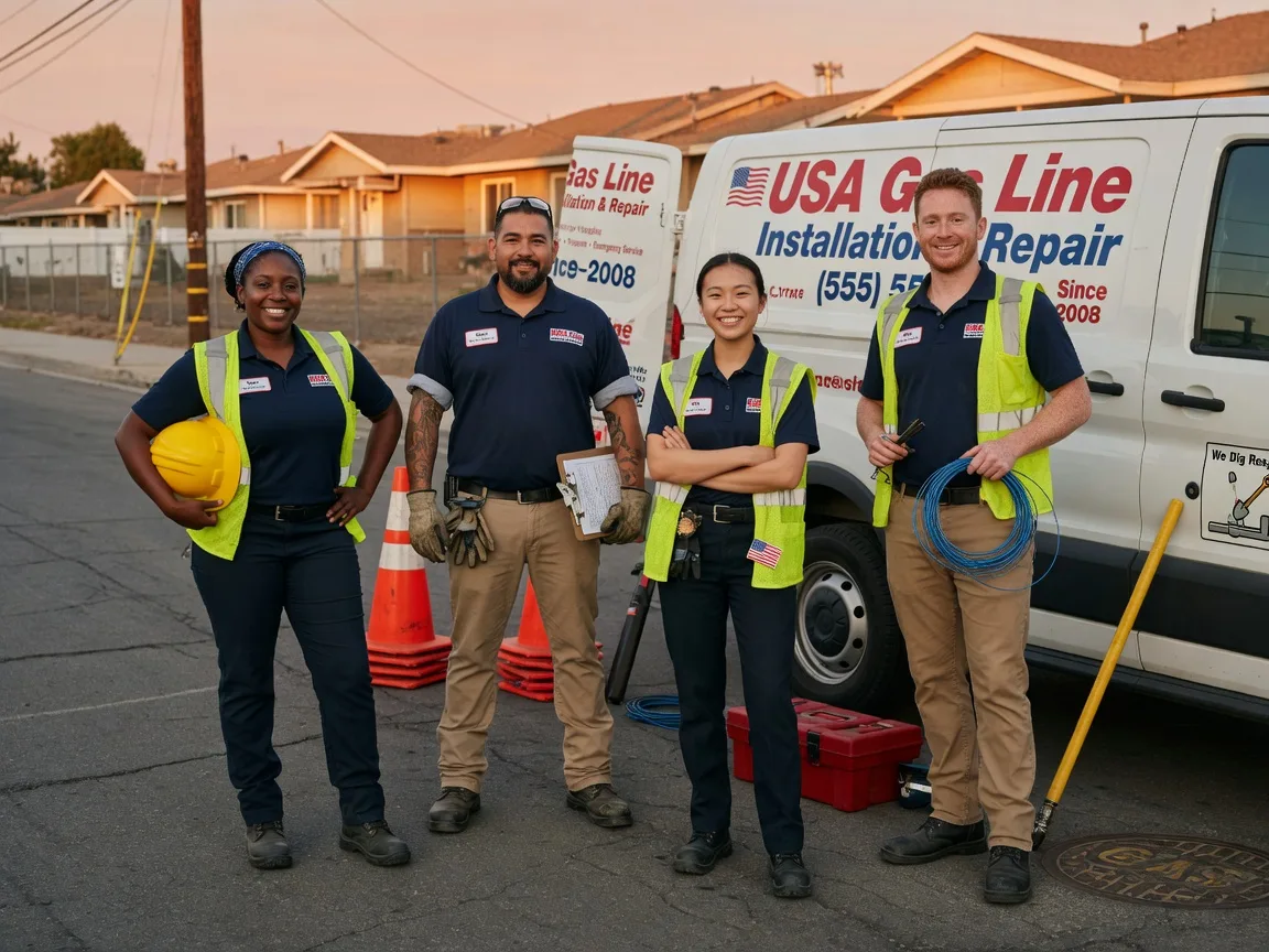 Gas Line Installation company in Rolling Hills, WY